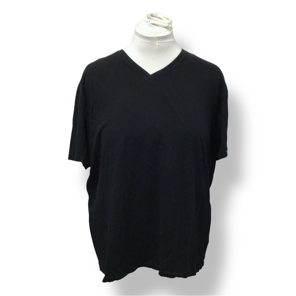 Primark Cares Women’s Plus Size T-Shirt, Tailored Fit, Black, size 3X